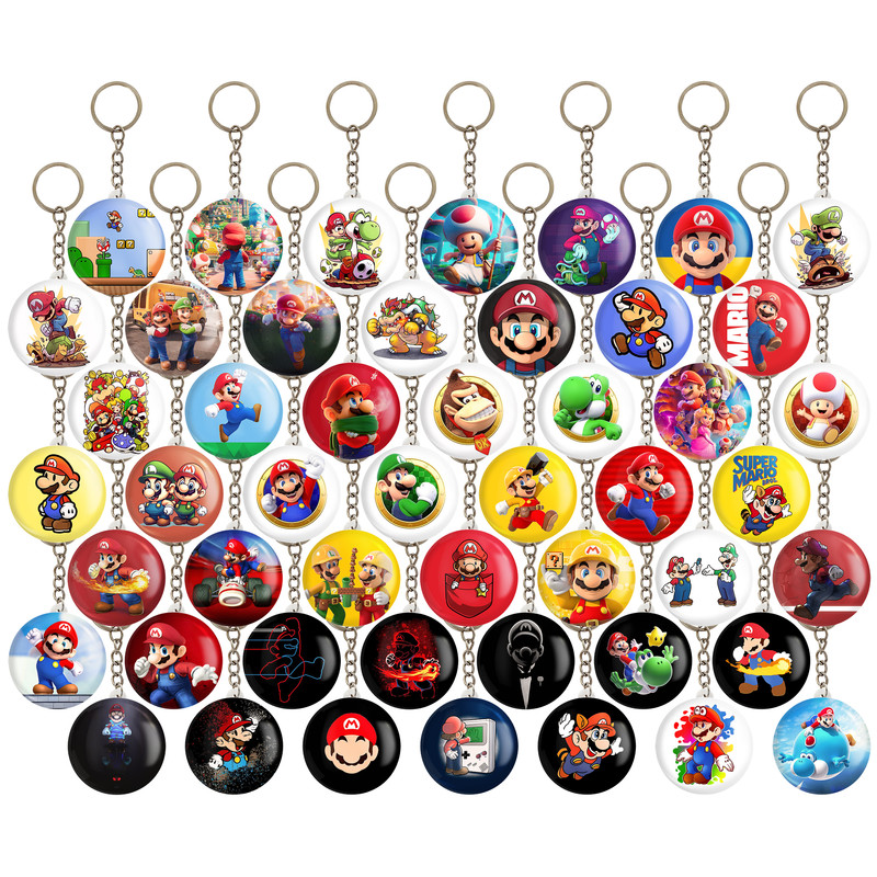 جاکلیدی خندالو مدل سوپر ماریو Super Mario کد 144 مجموعه 49 عددی