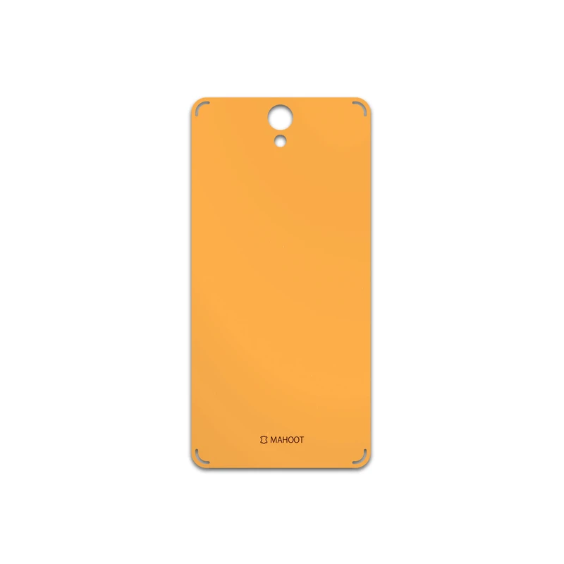 برچسب پوششی ماهوت مدل Matte-Orange مناسب برای گوشی موبایل لنوو Vibe S1