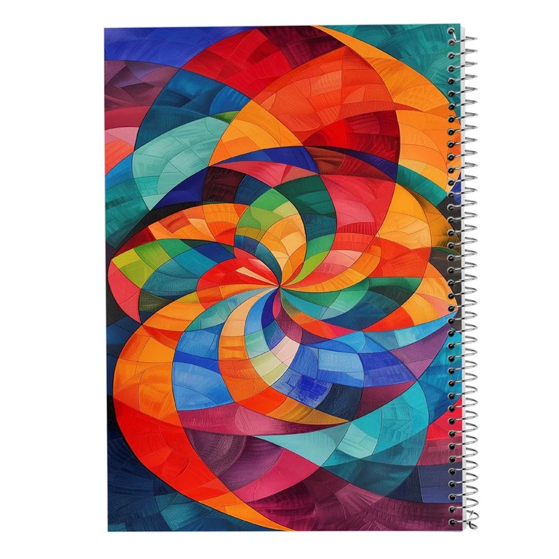 دفتر ژورنال نویسی 50 برگ مدوپد مدل نقطه ای طرح اشکال فانتزی کد DF16160