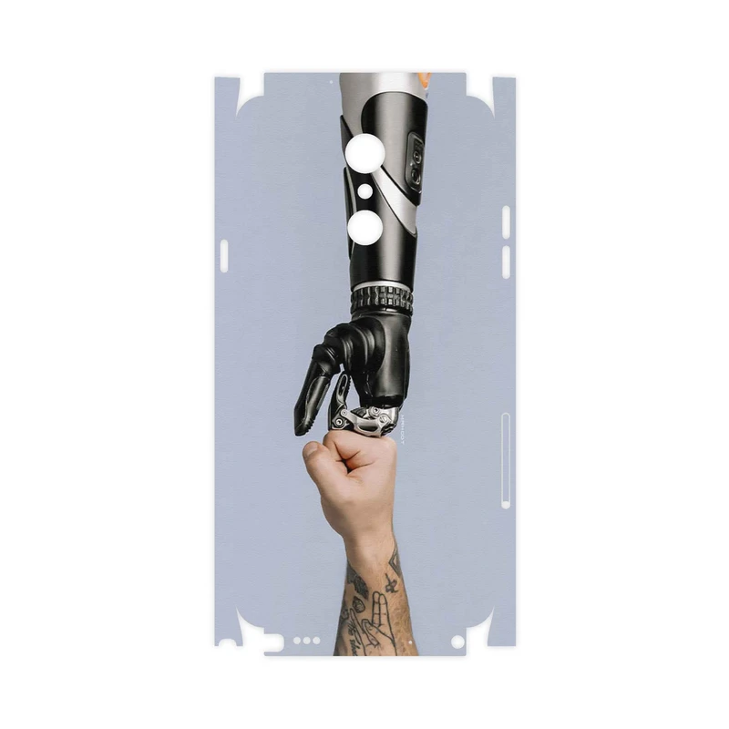 برچسب پوششی ماهوت مدل Robotics-FullSkin مناسب برای گوشی موبایل ال جی Q Stylus