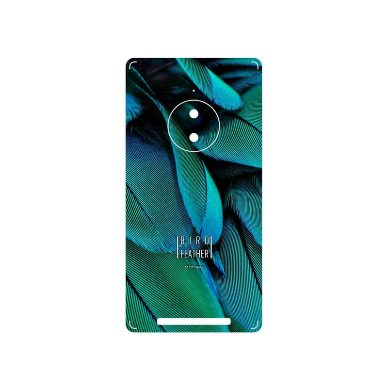 برچسب پوششی ماهوت مدل Green Feather مناسب برای گوشی موبایل نوکیا Lumia 830