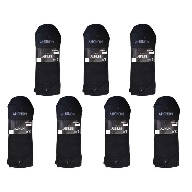 جوراب مردانه اینفینیتی مدل 4199 مجموعه 7 عددی 