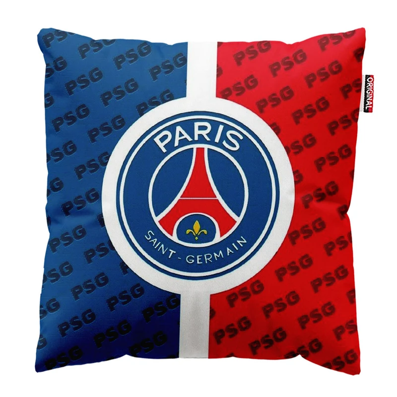 کوسن پاد آفرین طرح باشگاه پاریسن ژرمن کد 3780 سایز 30*30 سانتی متر