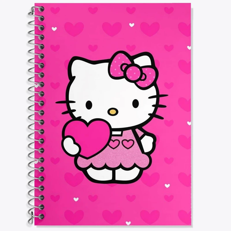 دفتر لغت 50 برگ خندالو مدل هلو کیتی کد 24770