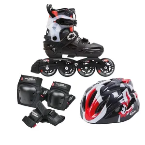 اسکیت کفشی فلاینگ ایکل مدل S5 pro_m به همراه کلاه و لوازم ایمنی