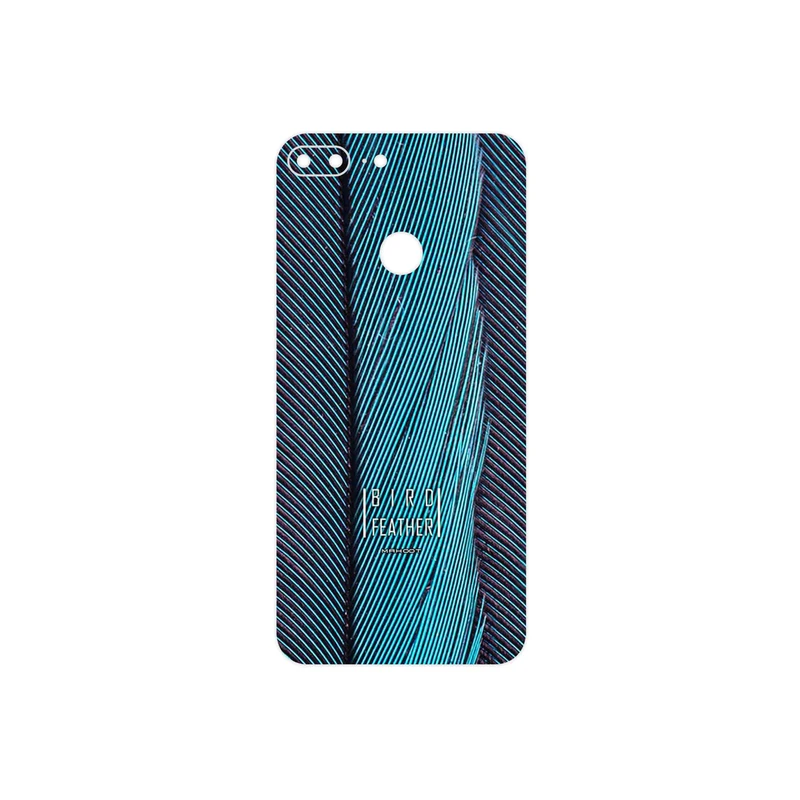 برچسب پوششی ماهوت مدل Turquoise feathers مناسب برای گوشی موبایل آنر 9 Lite