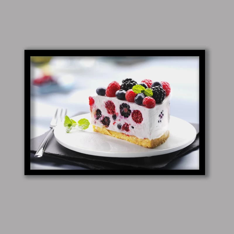 تابلو مدل آشپزخانه طرح کیک کد LA-G10198-2