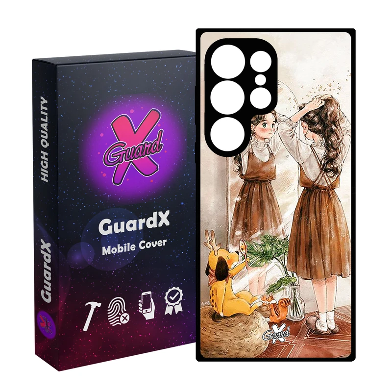 کاور گارد ایکس طرح Girl مدل 10306 مناسب برای گوشی موبایل سامسونگ Galaxy S25 Ultra