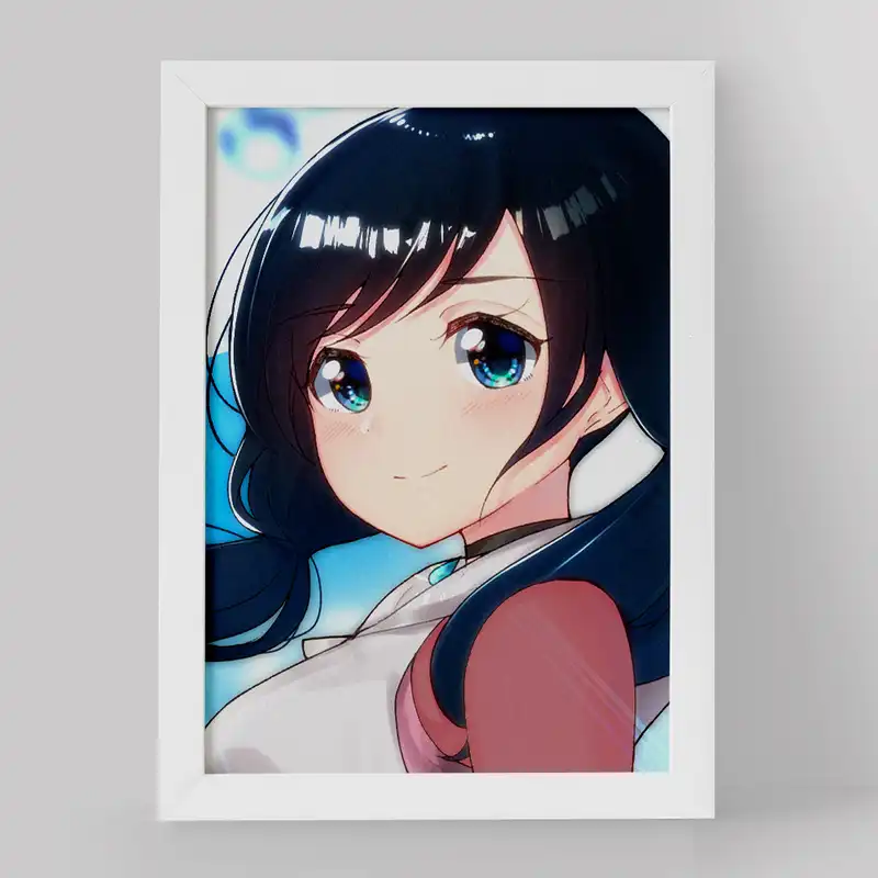 تابلو خندالو مدل هینا انیمه تغییر آب و هوا با تو کد 17622