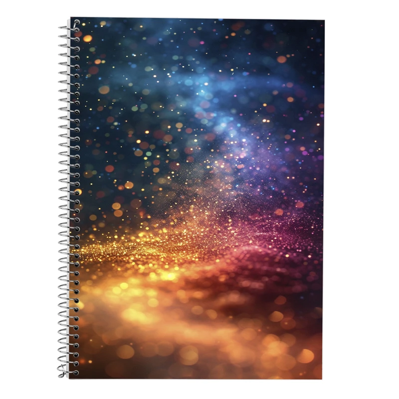 دفتر زبان 50 برگ مدوپد مدل دو خط طرح فانتزی کد DF14428