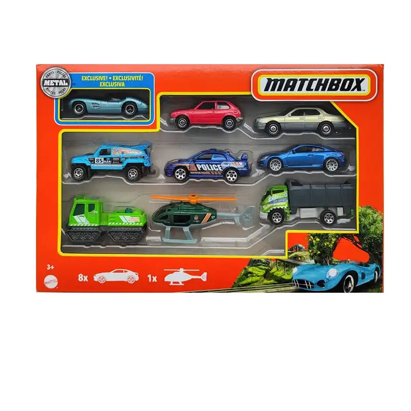 ماشین بازی مچ باکس کد HFL59 / X7111 بسته 9 عددی