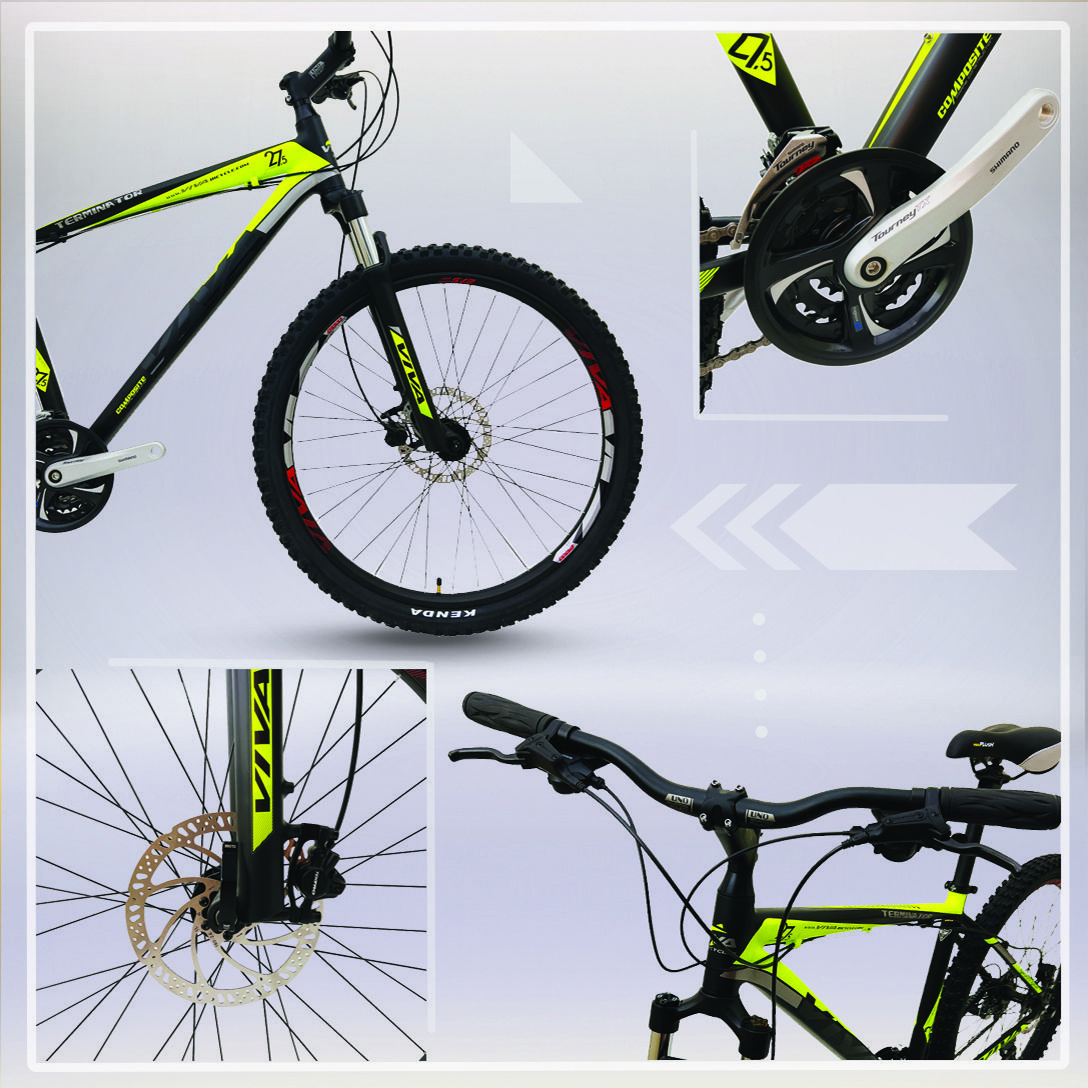 دوچرخه کوهستان ویوا مدل TERMINATOR کد هیدرولیک سایز 27.5 -  - 3