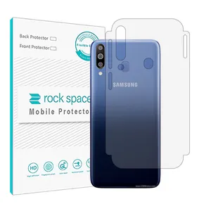 Rock space HyGEL model transparent phone back protector suitable for Samsung Galaxy M30 mobile phone