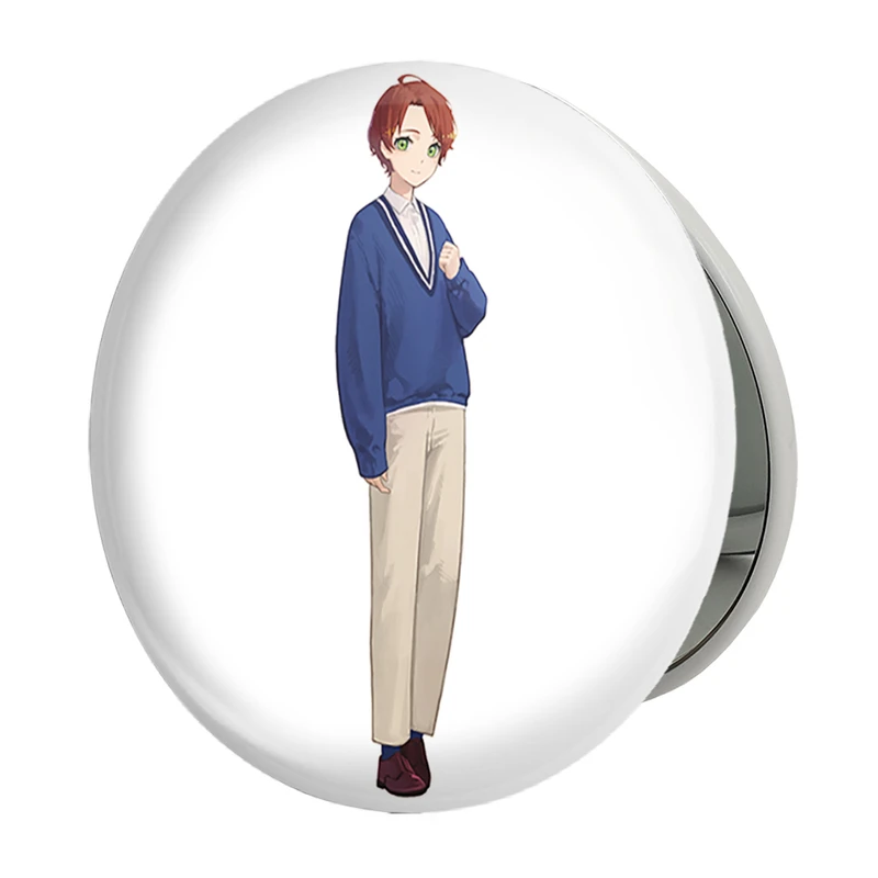 آینه جیبی خندالو طرح ساواکی انیمه واندر اگ پرایورتی مدل تاشو کد 34029