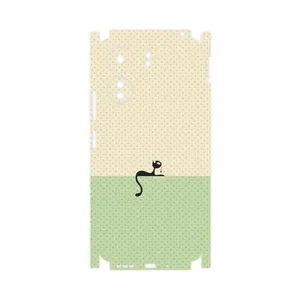 MAHOOT Minimal Internet Cat Icon-FullSkin Cover Sticker for Xiaomi Redmi 13C