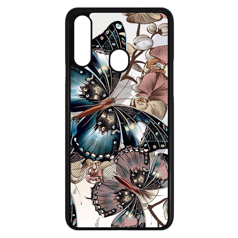 کاور طرح پروانه مدل CHL50285 مناسب برای گوشی موبایل سامسونگ Galaxy A20s