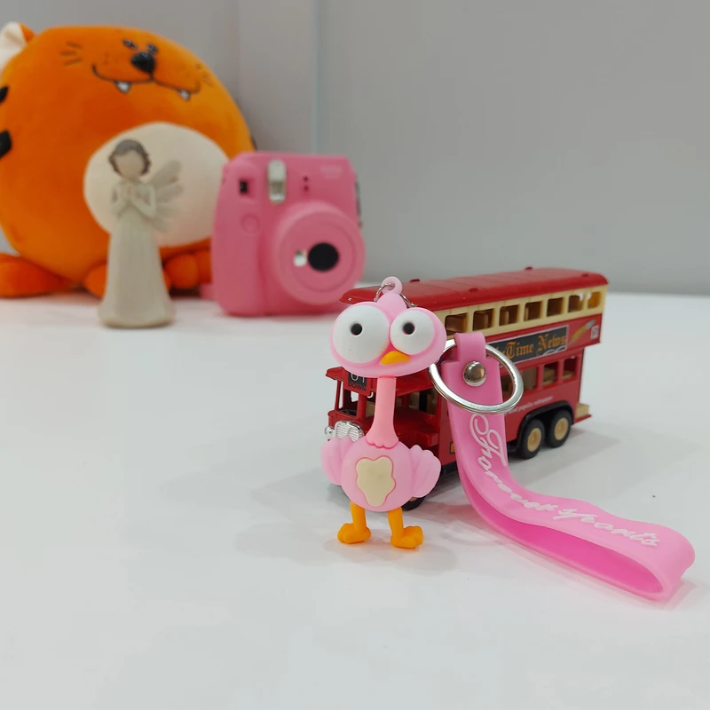 عکس شماره 2 : جاکلیدی مدل سیلیکونی طرح فلامینگو