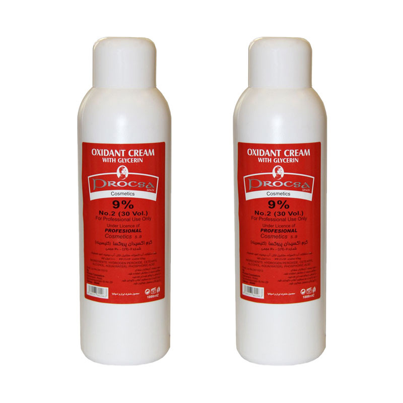 اکسیدان پروکسا مدل Glycerin نه درصدی حجم 1000 میلی لیتر مجموعه 2 عددی اکسیدان پروکسا مدل Glycerin نه درصدی حجم 1000 میلی لیتر مجموعه 2 عددی