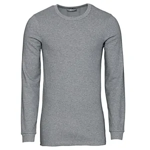 تی شرت آستین بلند مردانه لیورجی مدل Ti-Gry130