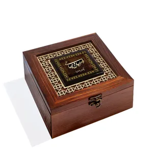 جعبه هدیه چوبی مدل j1-3-8