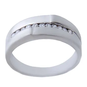 انگشتر نقره زنانه بازرگانی میلادی کد AW_469