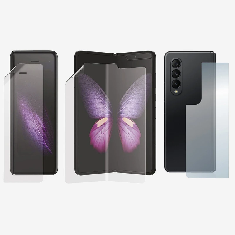 محافظ صفحه نمایش بادیگارد مدل Hydro Gel مناسب برای گوشی موبایل سامسونگ Galaxy Z Fold 3 به همراه محافظ پشت گوشی