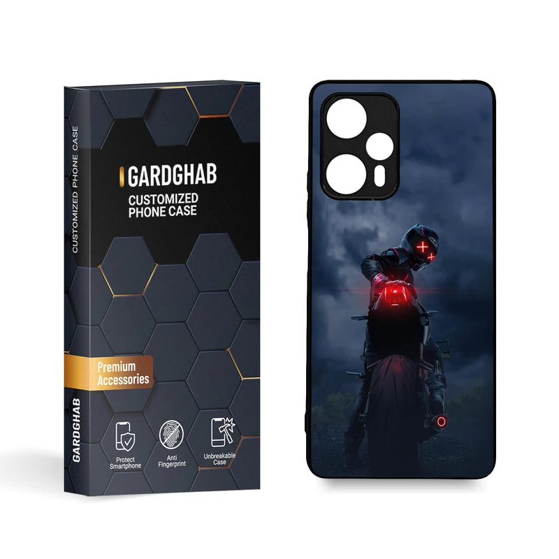 کاور گارد قاب مدل پسرانه مناسب برای گوشی موبایل شیائومی Redmi note 12 Turbo/Poco F5