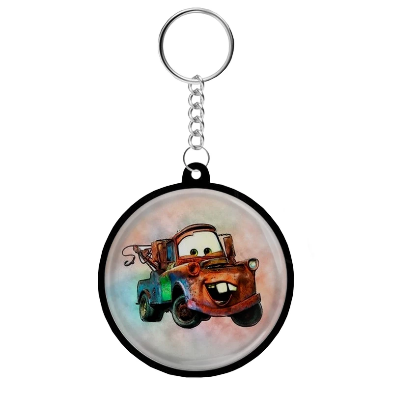 جاکلیدی مدل دوطرفه طرح انیمیشن کارتون ماشین ها مک کویین کد S-107