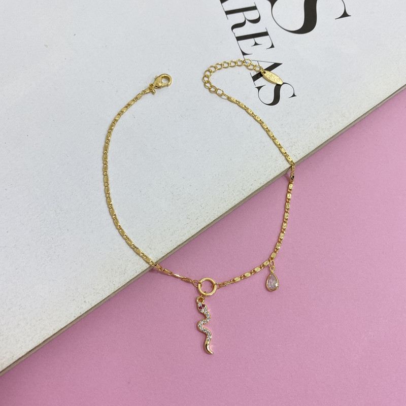 پابند زنانه مدل مار کد A3297