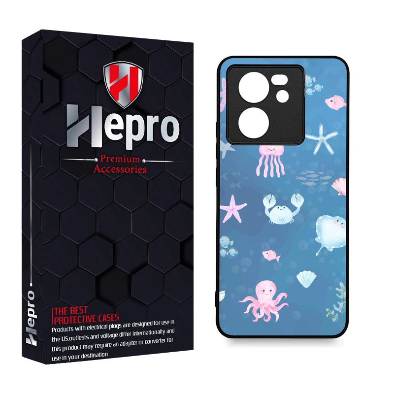 کاور هپرو طرح فانتزی مدل TPU مناسب برای گوشی موبایل شیائومی 13T / 13T PRO