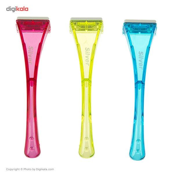 خود تراش سیلور مدل Special Single Blade Disposable بسته 3 عددی -  - 2
