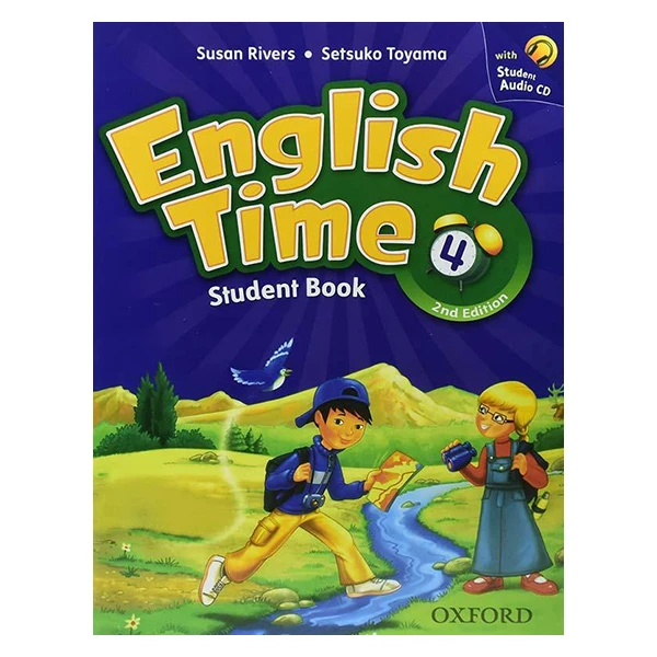 کتاب English Time 4 2nd اثر Susan Rivers and Setsuko Toyama انتشارات Oxford