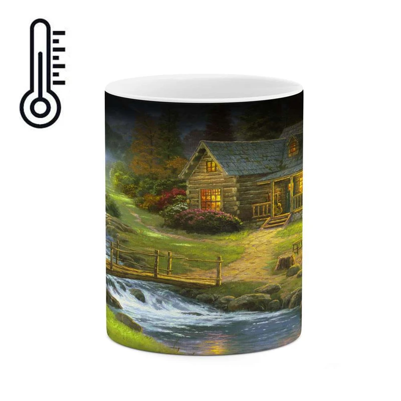 ماگ حرارتی کاکتی مدل نقاشی کد mgh13575