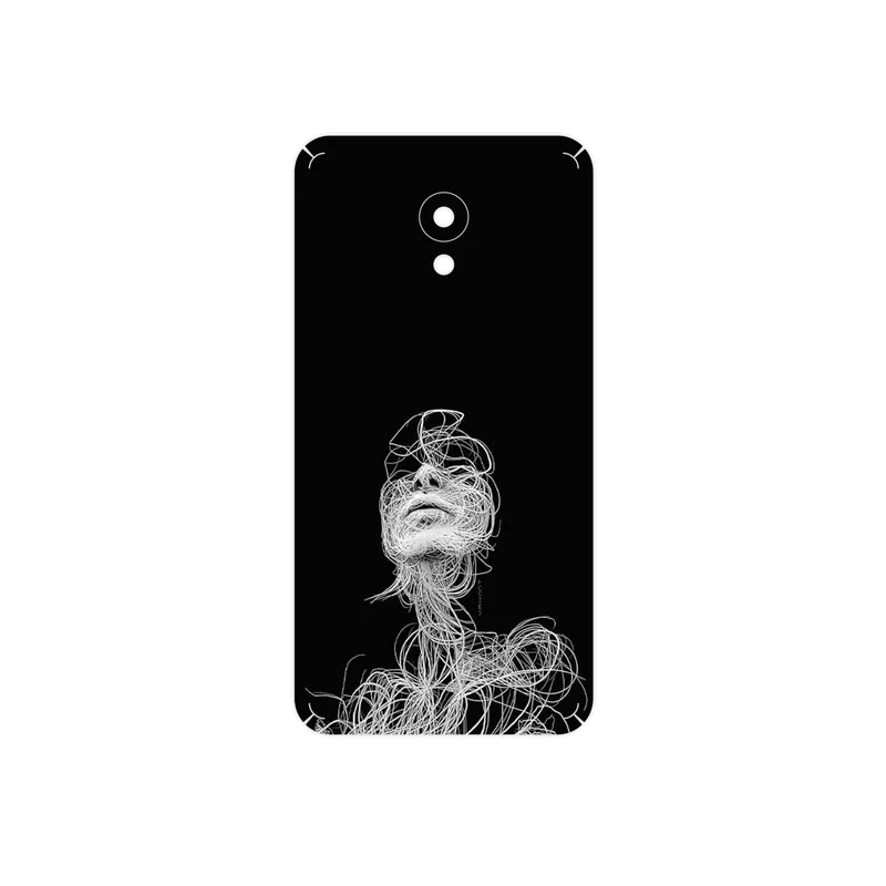برچسب پوششی ماهوت مدل Strings Digital Art 2 مناسب برای گوشی موبایل میزو M5