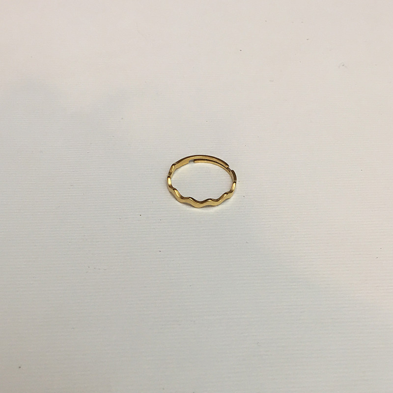 انگشتر دخترانه مدل استیل کد 06