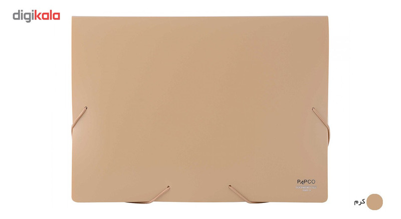 پوشه کش دار پاپکو کد S-501 سایز A4
