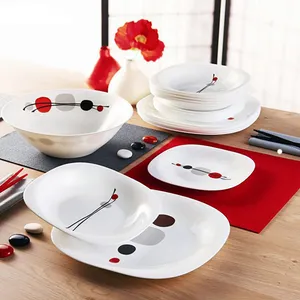  سرویس غذاخوری 19 پارچه لومینارک مدل کیوکو