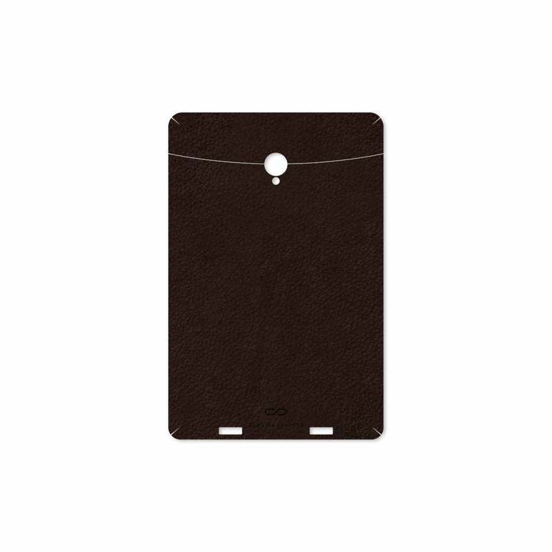 برچسب پوششی ماهوت مدل Dark-Brown-Leather مناسب برای تبلت وریکو Unipad