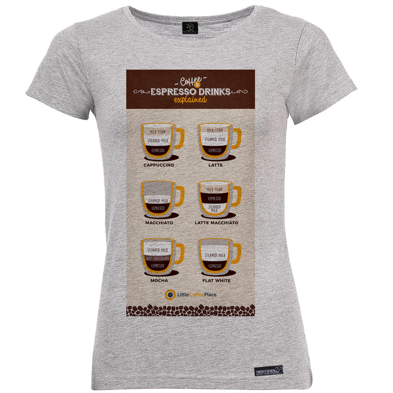 تی شرت آستین کوتاه مردانه 27 مدل The Difference Between Coffees کد MH1189