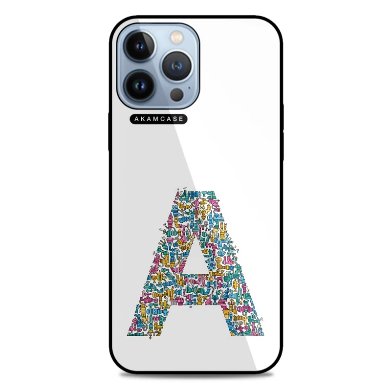 کاور آکام مدل AMC-WA13PROMAX-ALPHADOODLEBET-1 مناسب برای گوشی موبایل اپل iPhone 13 Pro Max