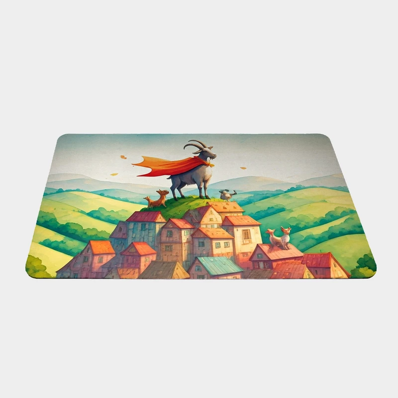 ماوس پد طرح همسایه‌ها سایز 24x37 سانتی متر