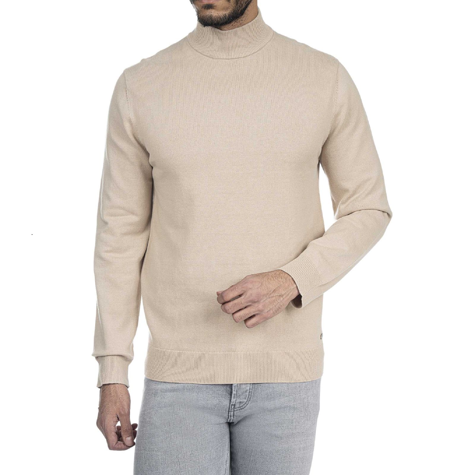 پلیور مردانه جوتی جینز مدل یقه ایستاده کد 1221144 -  - 12