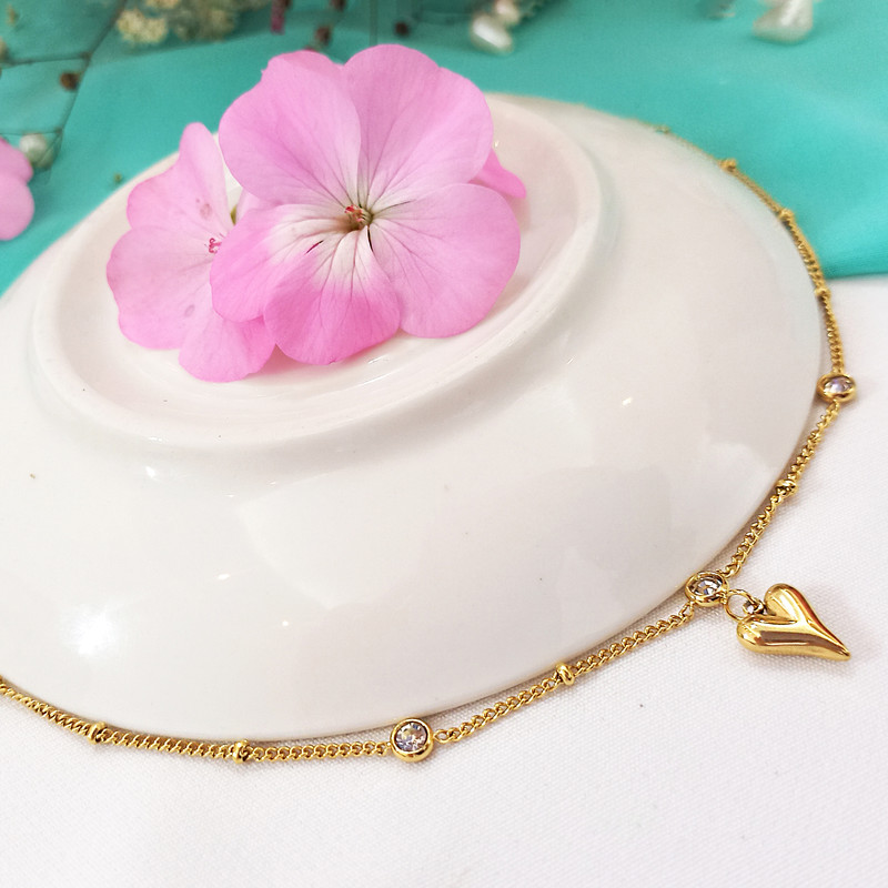 پابند زنانه مدل استیل قلب کد AAF-65 پابند زنانه مدل استیل قلب کد AAF-65