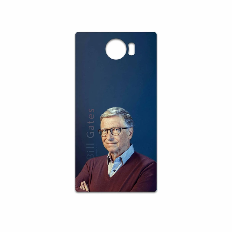 برچسب پوششی ماهوت مدل Bill Gates مناسب برای گوشی موبایل بلک بری Priv
