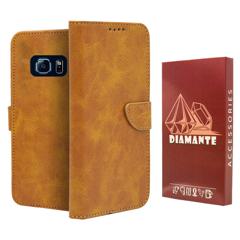 کیف کلاسوری دیامانته مدل Khoshi Rd مناسب برای گوشی موبایل سامسونگ Galaxy S6 Edge