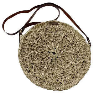 کیف زنانه مدل رافیا طرح ماندالا