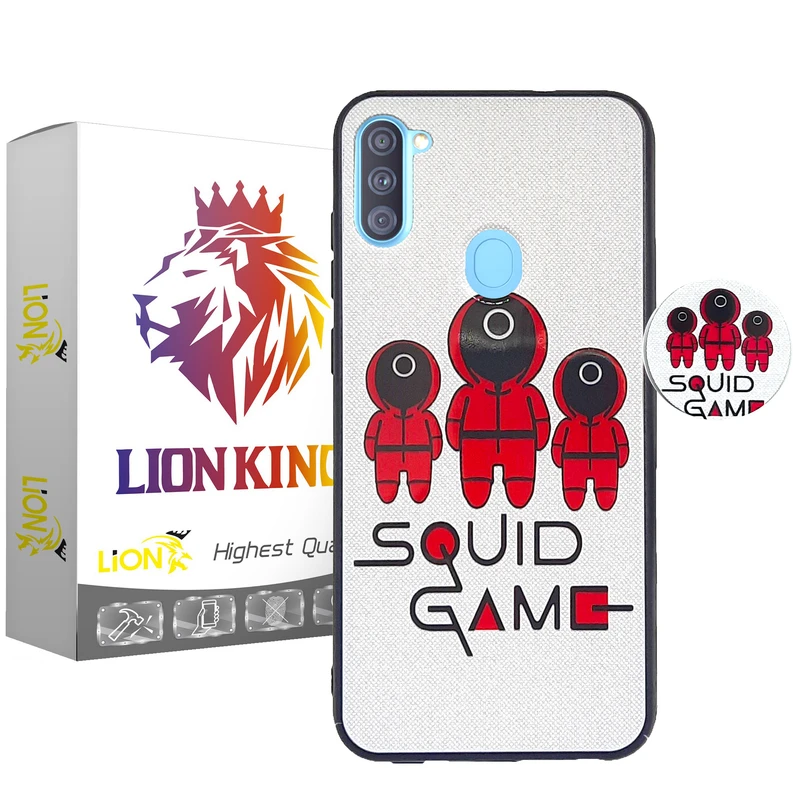  کاور لاین کینگ مدل SG مناسب برای گوشی موبایل سامسونگ Galaxy A11 به همراه پایه نگهدارنده