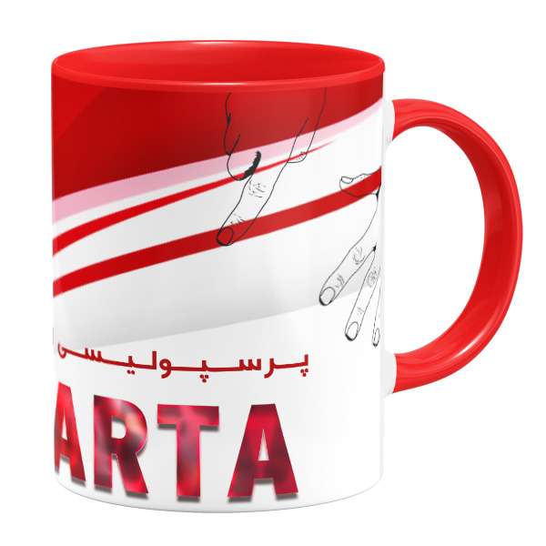 ماگ گالری وبفر مدل پرسپولیسی ام طرح آرتا