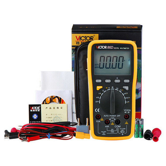 مولتی متر دیجیتال ویکتور مدل VC86D