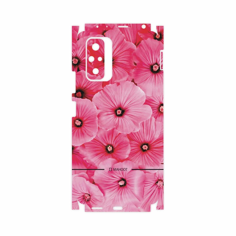 برچسب پوششی ماهوت مدل Pink-Flower-FullSkin مناسب برای گوشی موبایل شیائومی Redmi Note 10 Pro